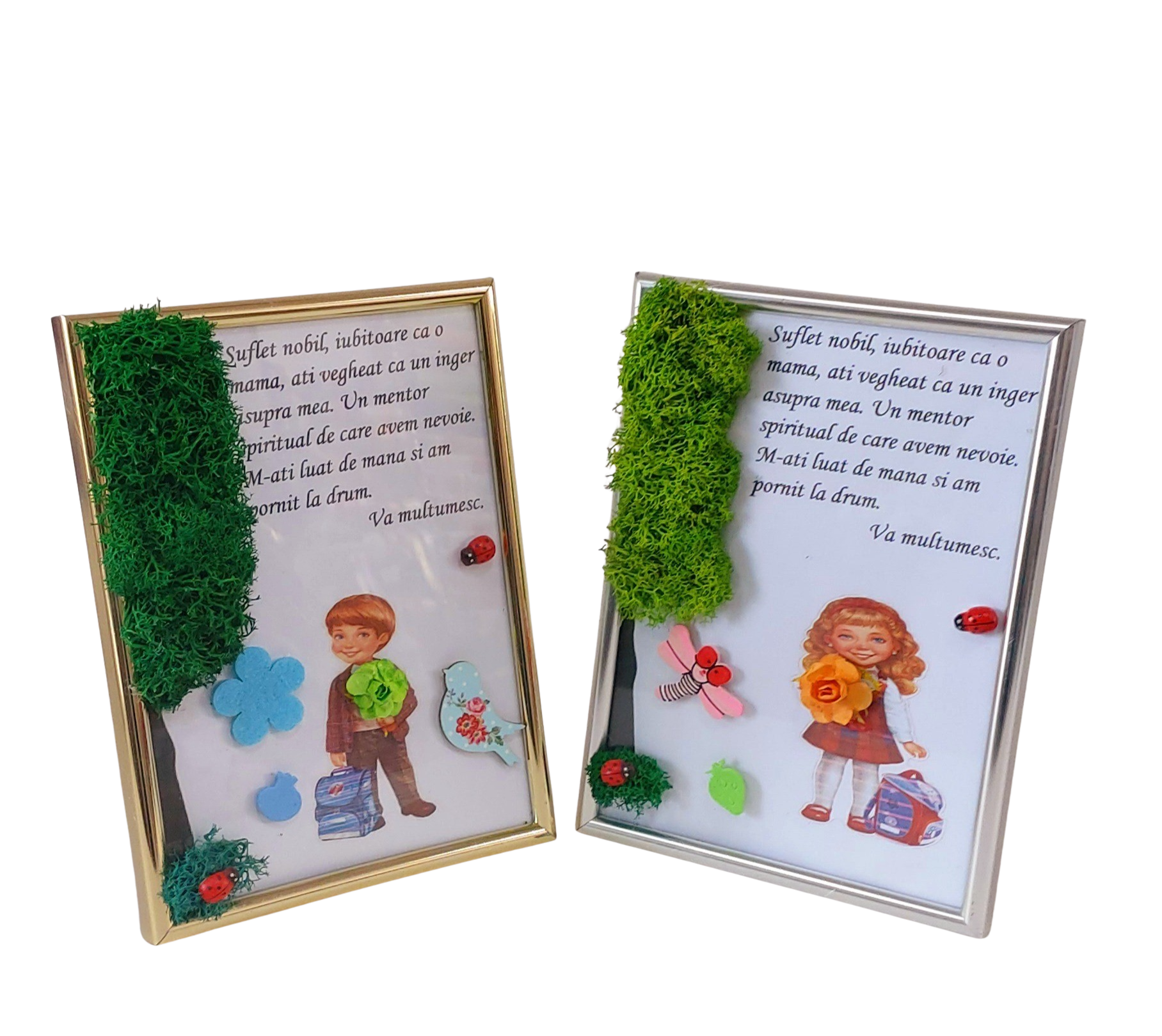 Tablou A5 pentru doamna învățătoare/educatoare - imagine 2