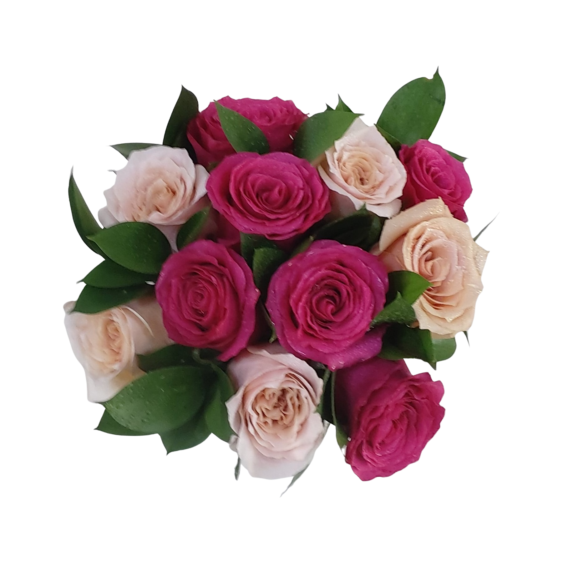 Buchet cununie cu trandafiri colorați – Floraria Mariei - imagine 2