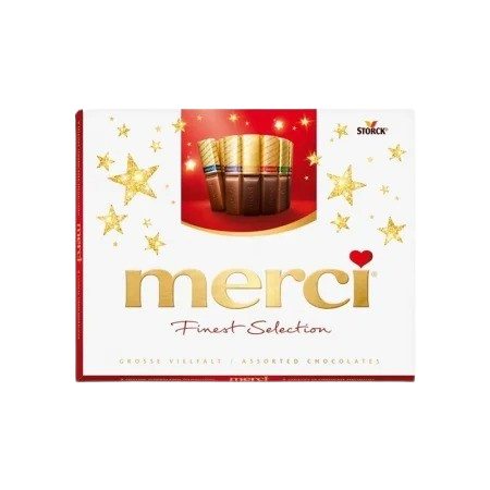 Ciocolată MERCI 250g – atenție dulce pentru cadou