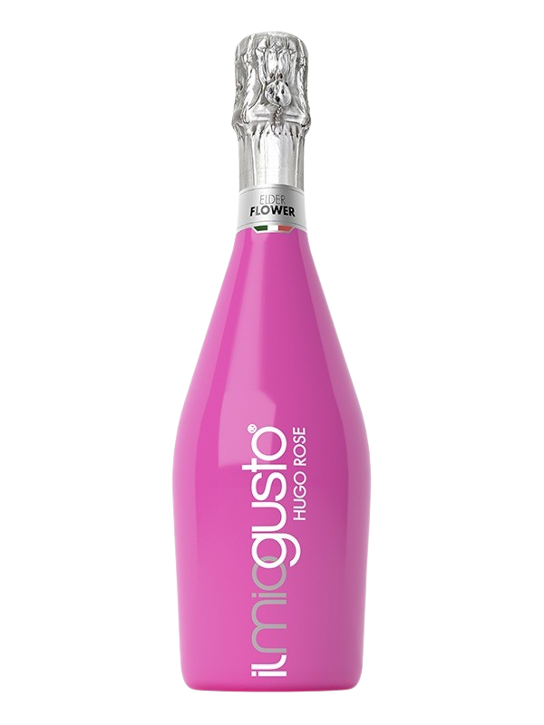 HUGO ROSÉ – variantă roz de Spritz italian cu soc și mentă